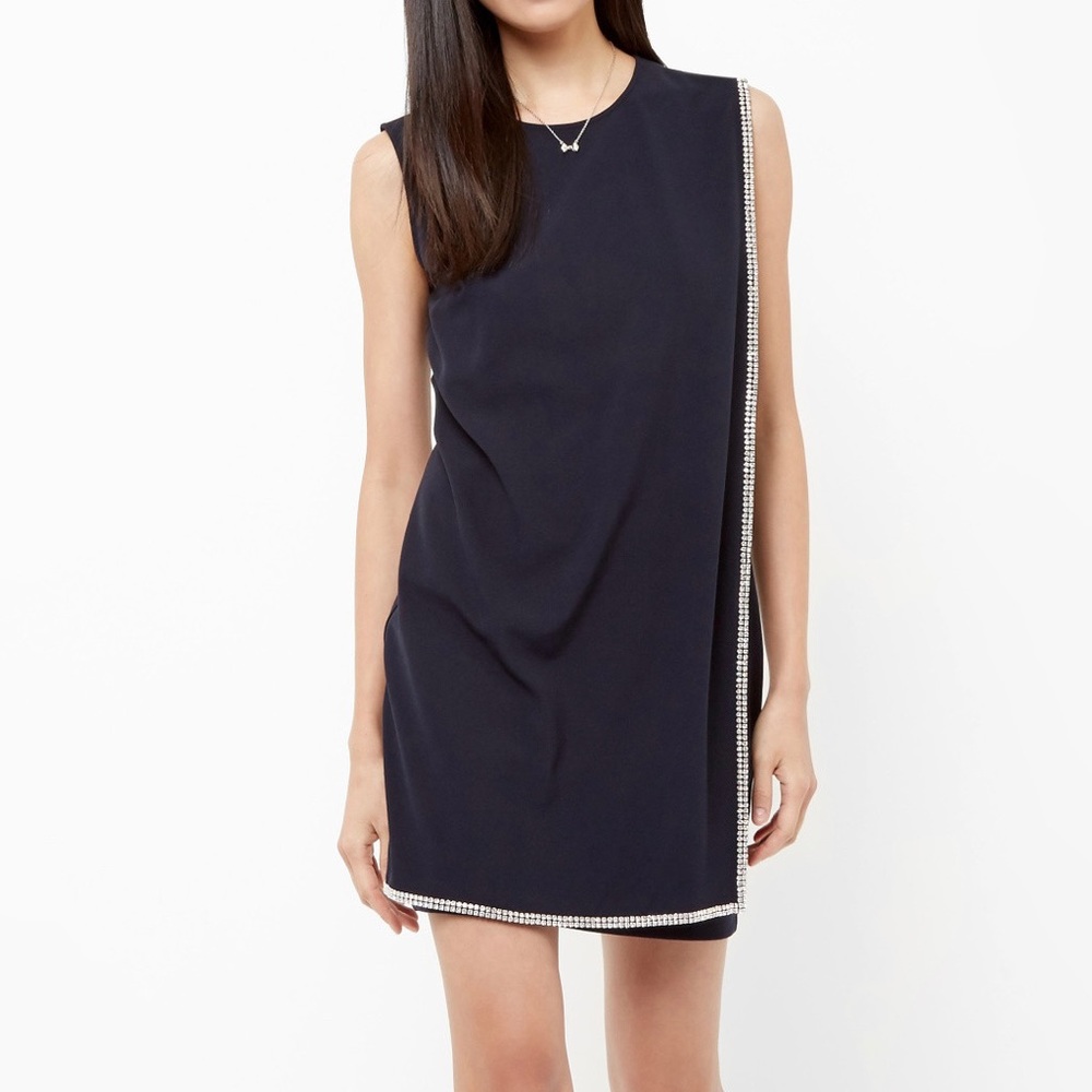 NWT Ted Baker Double Layer Embellished Tunic Dress